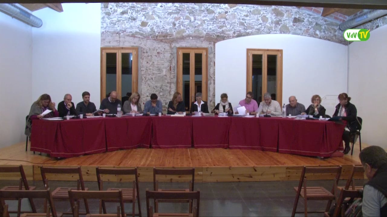 Ple municipal 20 d'octubre de 2016 - punt2