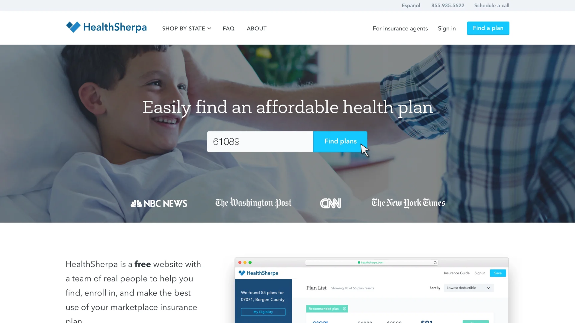 HealthSherpa Plan Recommendation on Vimeo