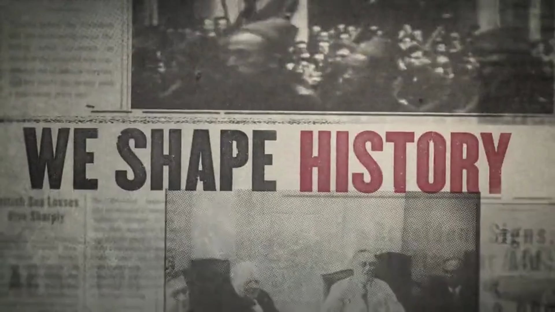 KPMG "We Shape History"