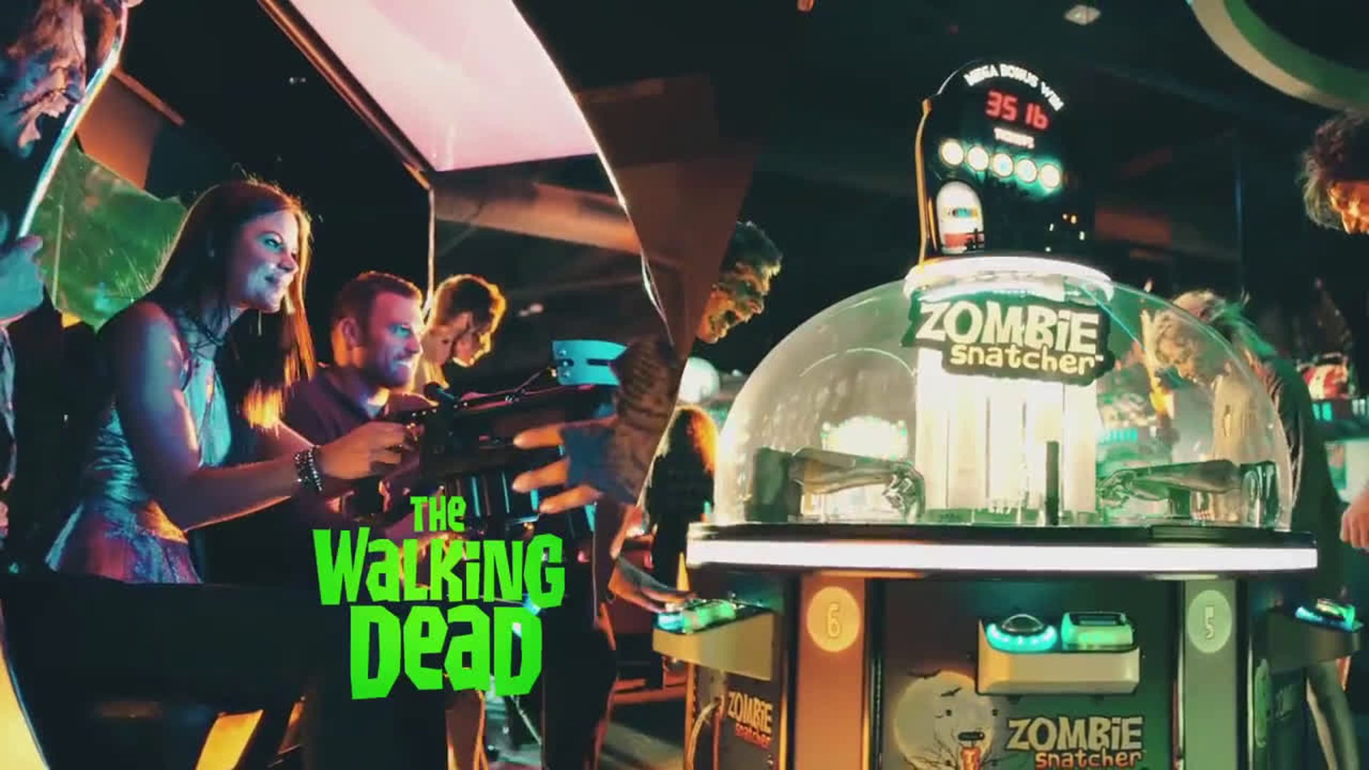 Dave and Buster All-New Zombie Snatcher™ & The Walking Dead
