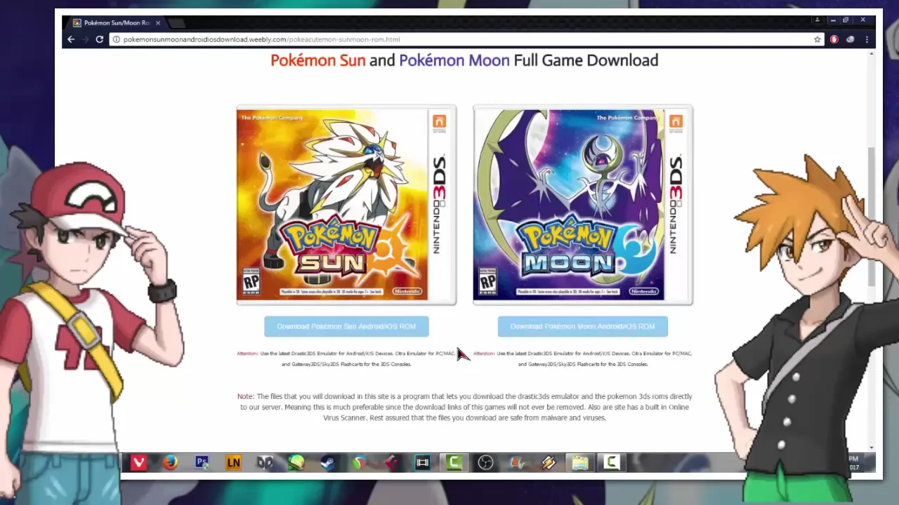 Pokemon sun and moon 3ds hot sale rom download