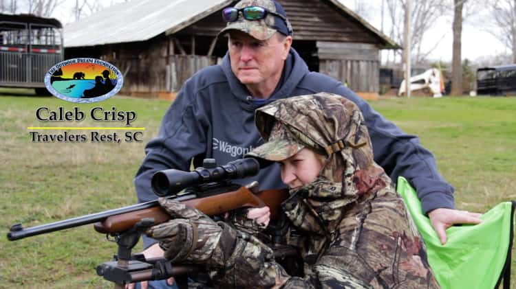 Caleb Crisp Deer Hunting at Trask Ranch Whitetails