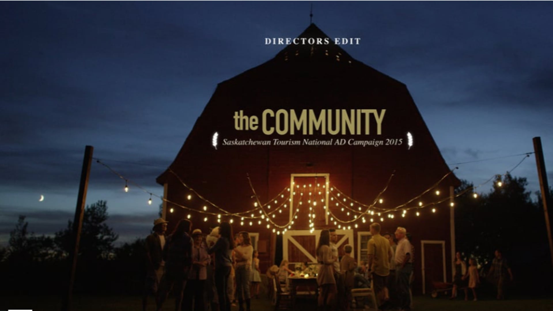 the COMMUNITY (HD) Directors Edit