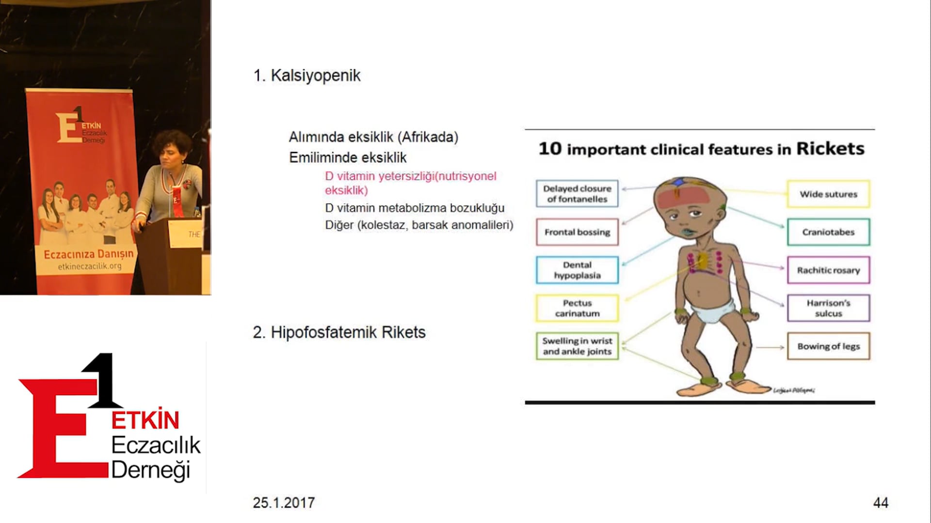 2017-01-25 - Bebek ve Çocuklarda D Vitamini Kullanımı - Uz Dr Elif Özsu