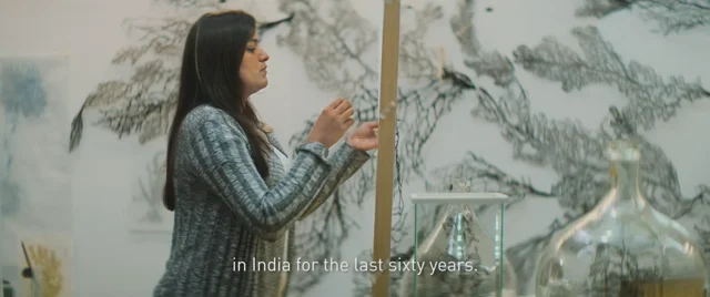 New Delhi: Sumakshi Singh creates eye-catching window art for