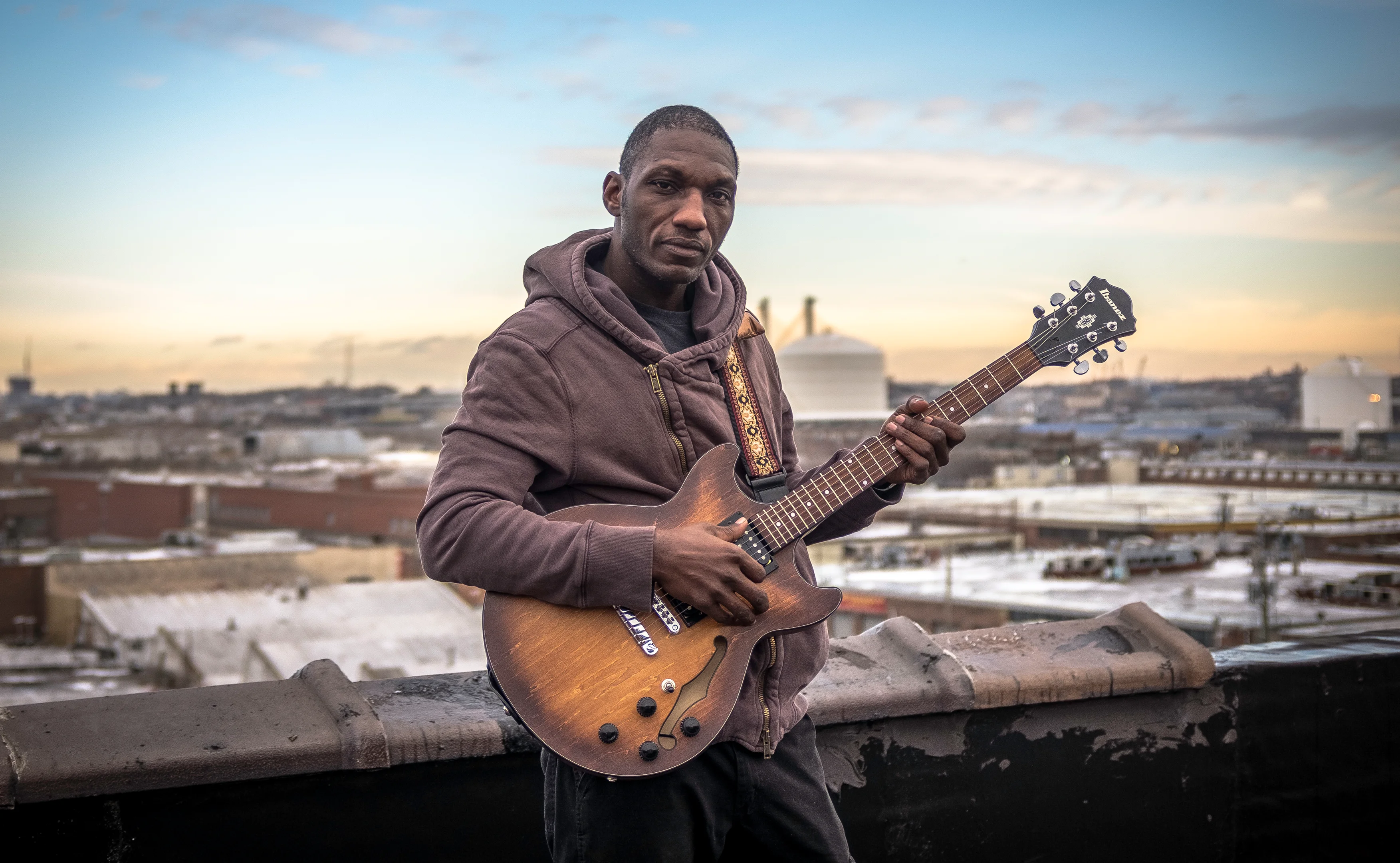 Cedric Burnside for Billy Reid A W 2017