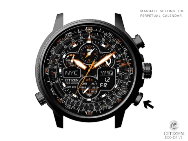 Citizen eco outlet drive navihawk manual