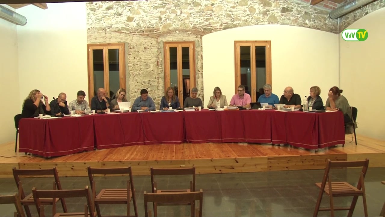 Ple municipal 29 de setembre de 2016 - punt6