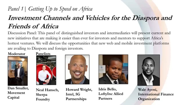 ADIS 2017: Panel 1 - Investment Channels and Vehicles