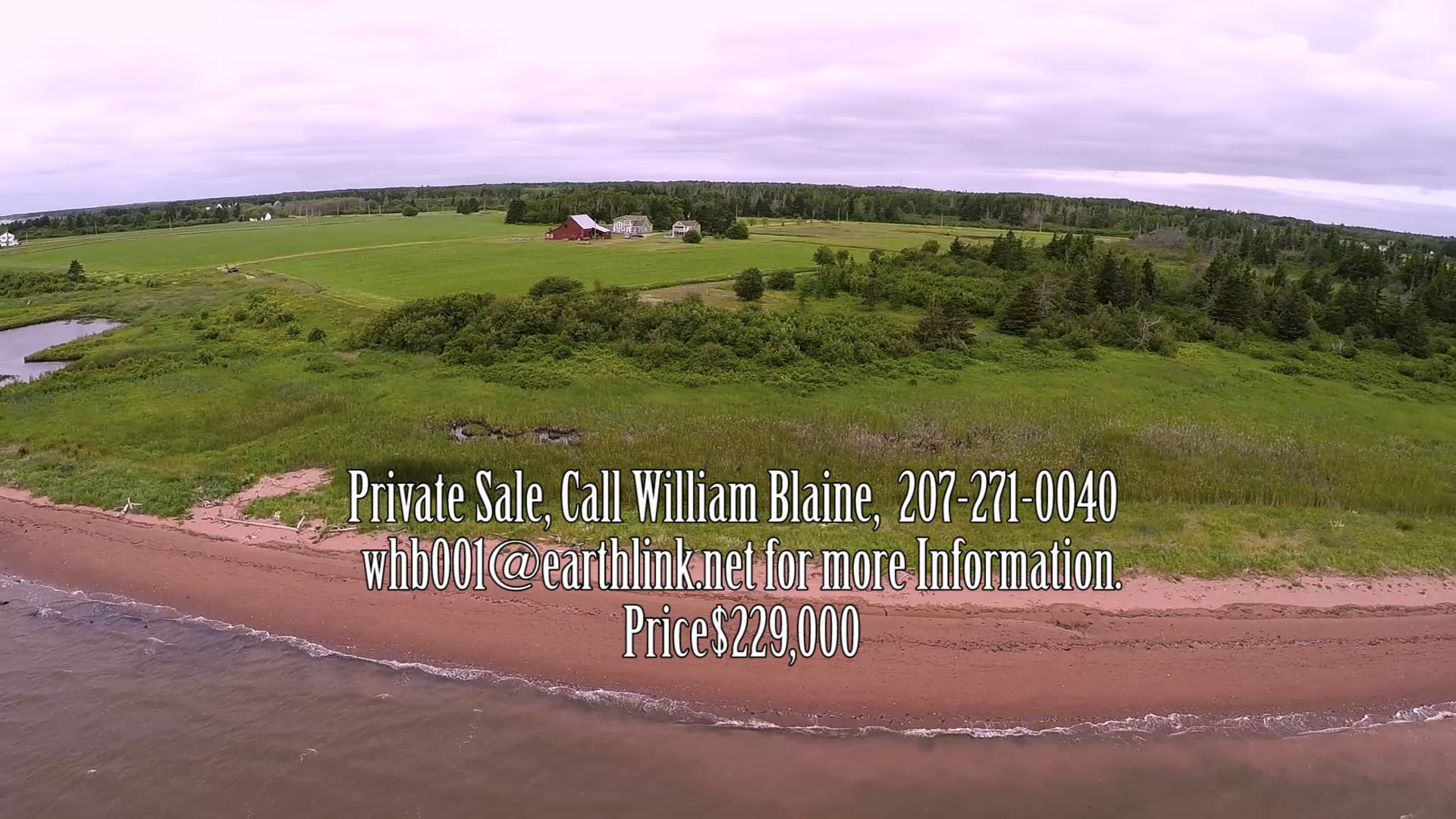 9 Acre Oceanfront Lot. Baie Verte, Cape Spear, New Brunswick, CA on Vimeo