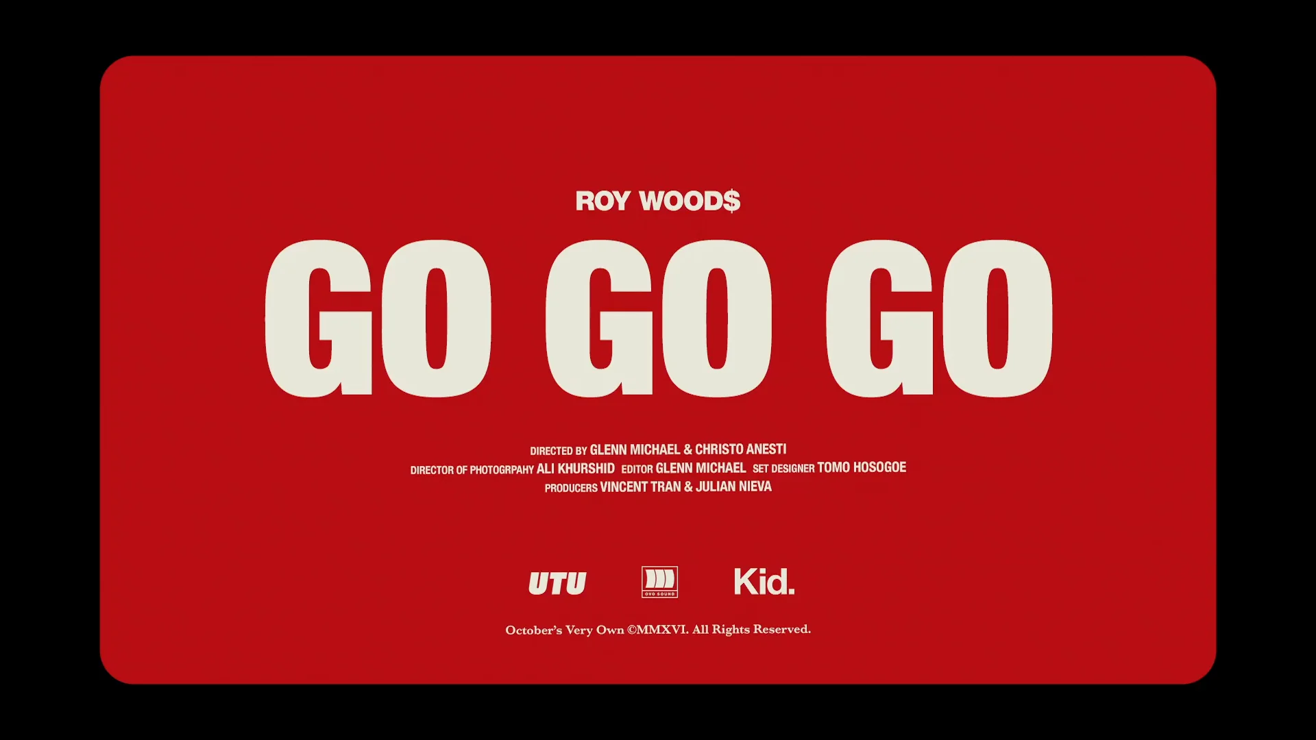 Roy Woods - Go Go Go (Official Video) 