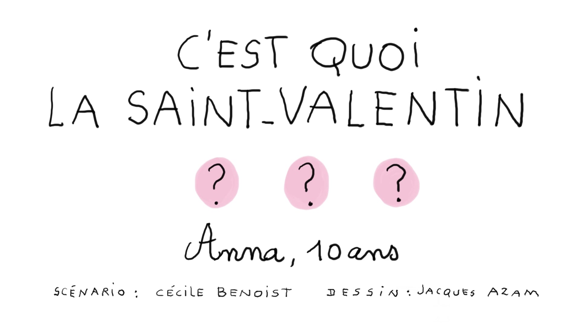 Cest quoi, la Saint-Valentin ? on Vimeo