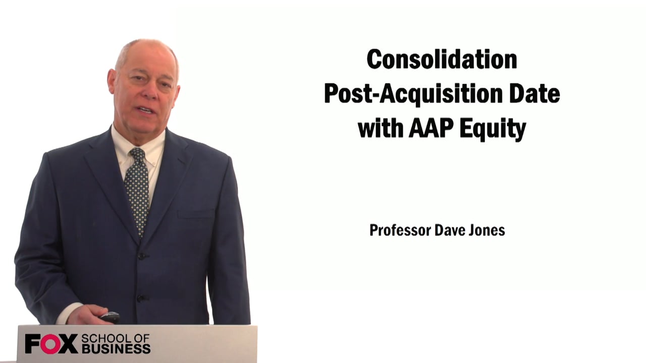 59445Consolidation Post-Acquisition Date with AAP Equity