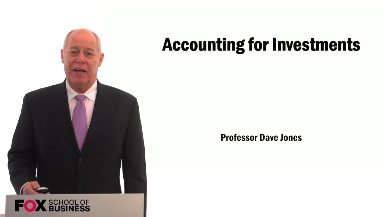 Accounting for Investments and Significant Influence
