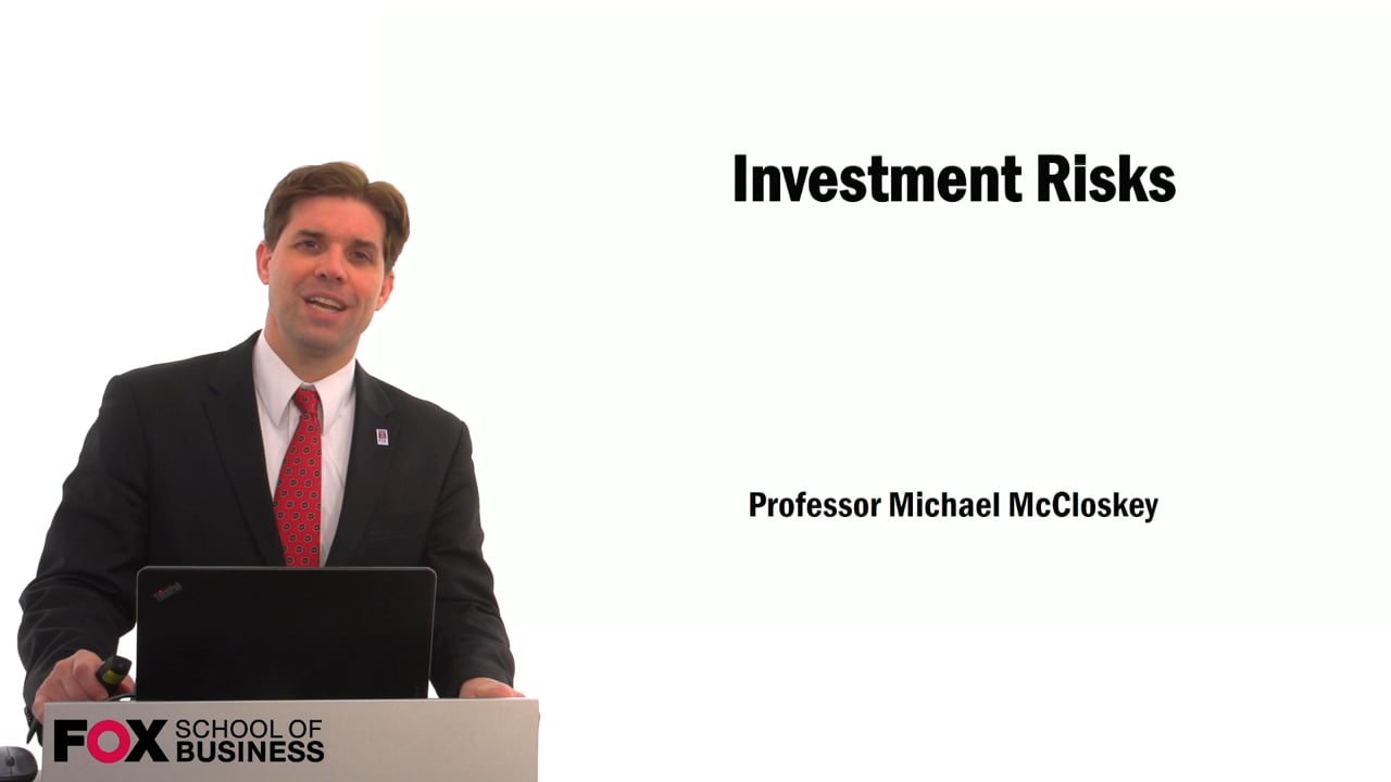 Investment Risks