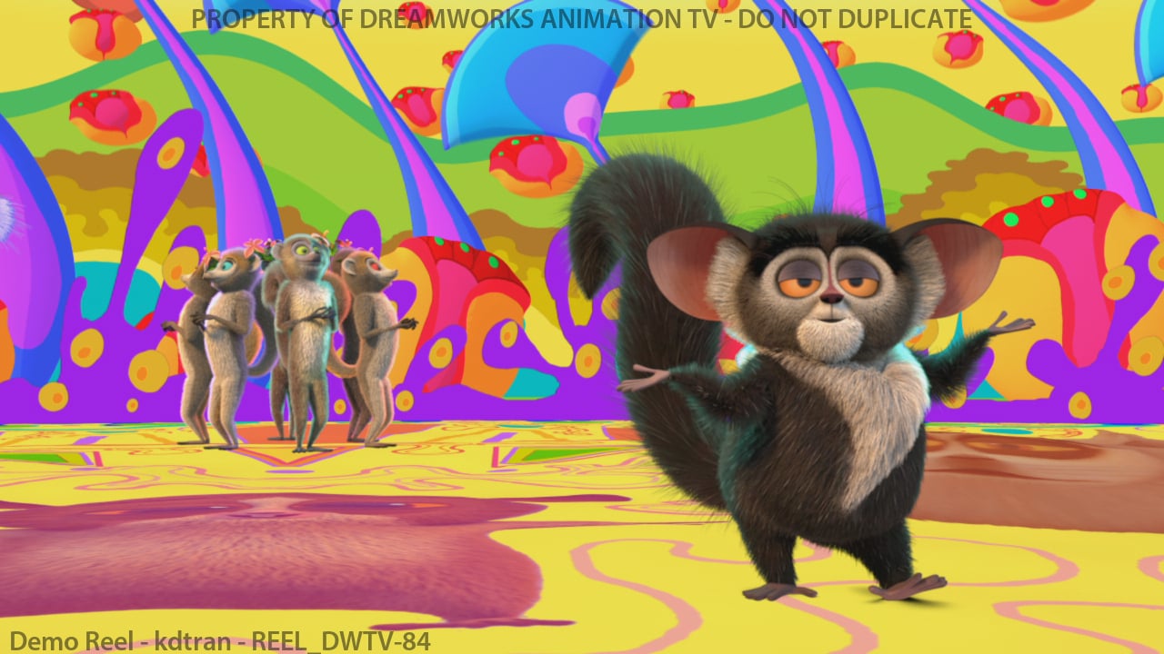 All Hail King Julien | Lead Lighting & Compositing Showreel