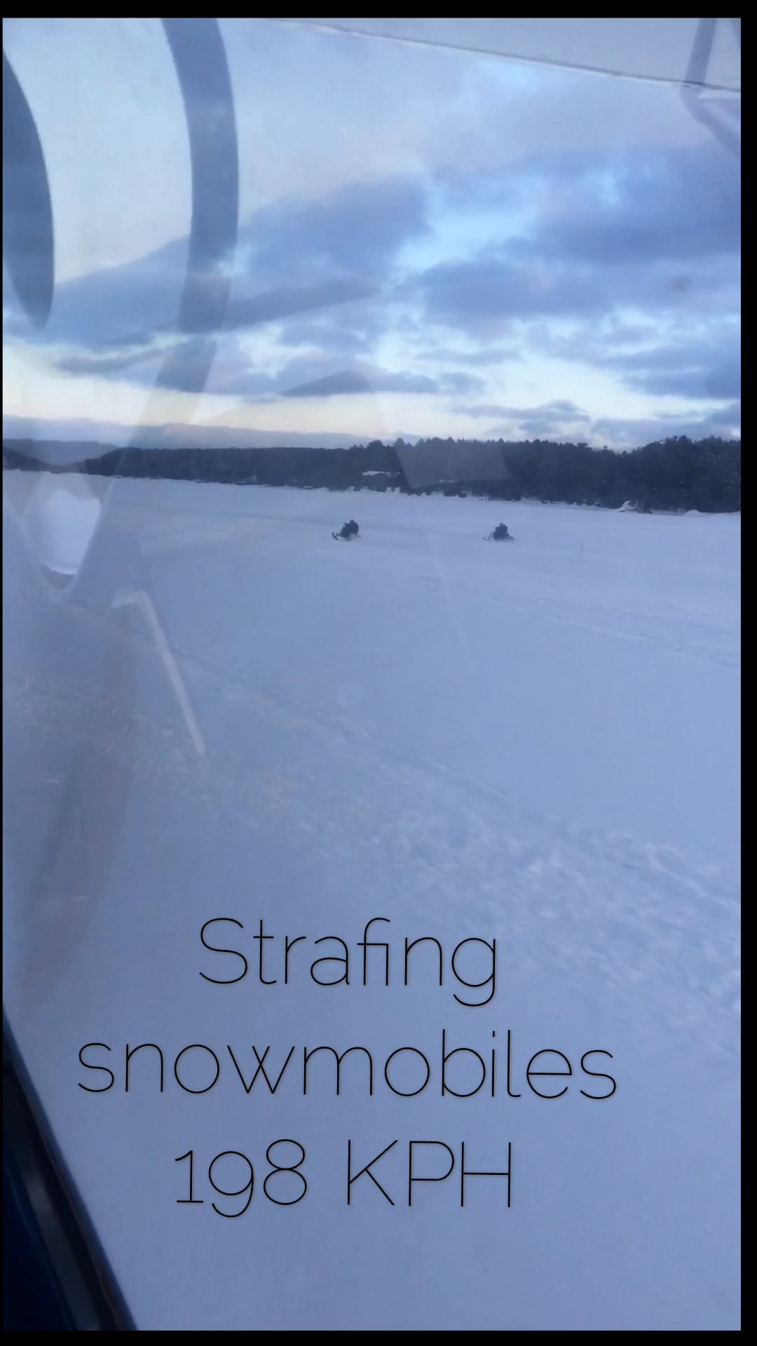 Flying Haliburton snowmobiles on Vimeo