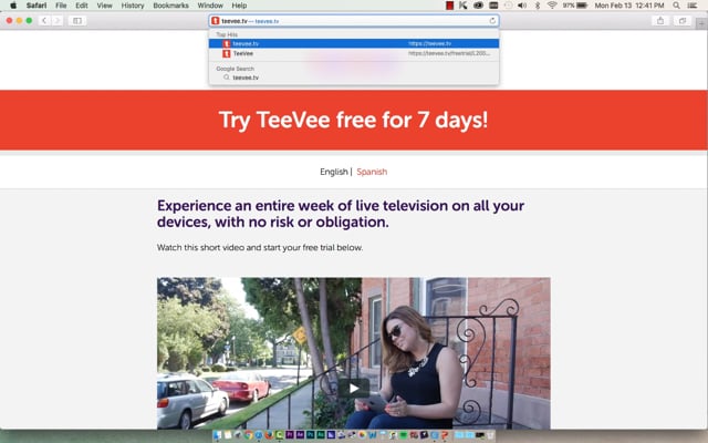 2969Mirroring with TeeVee