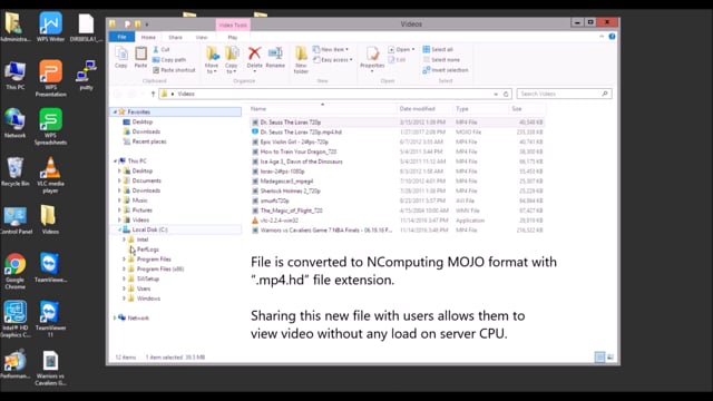 NComputing’s vCAST MOJO Streaming Tutorial