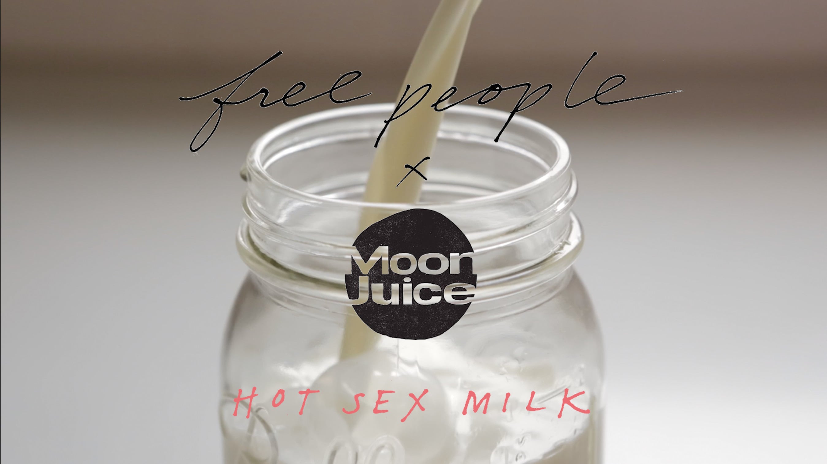 Free People x Moon Juice: Hot Sex Milk