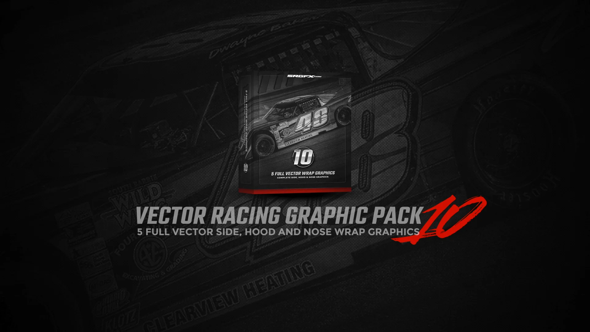 racing graphics vector