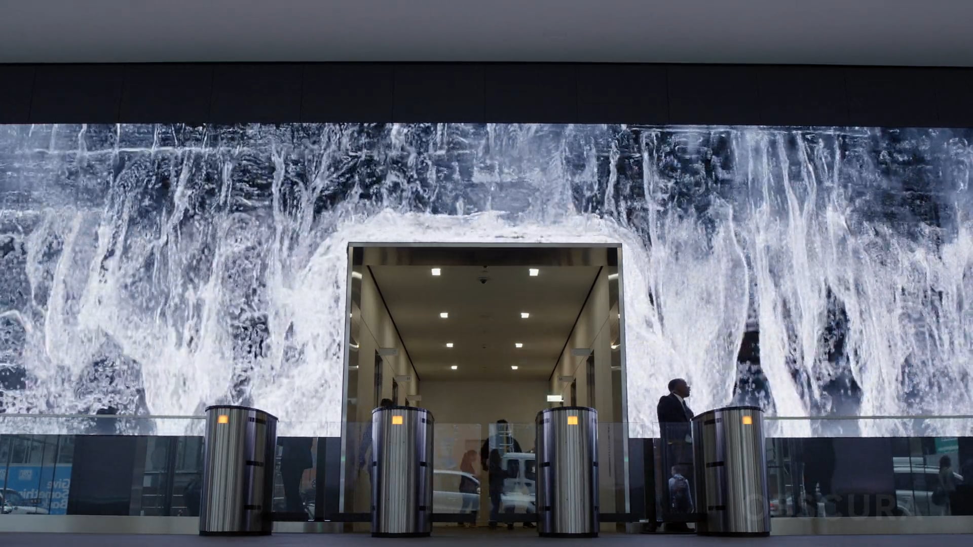 Salesforce West Lobby Pixelscape