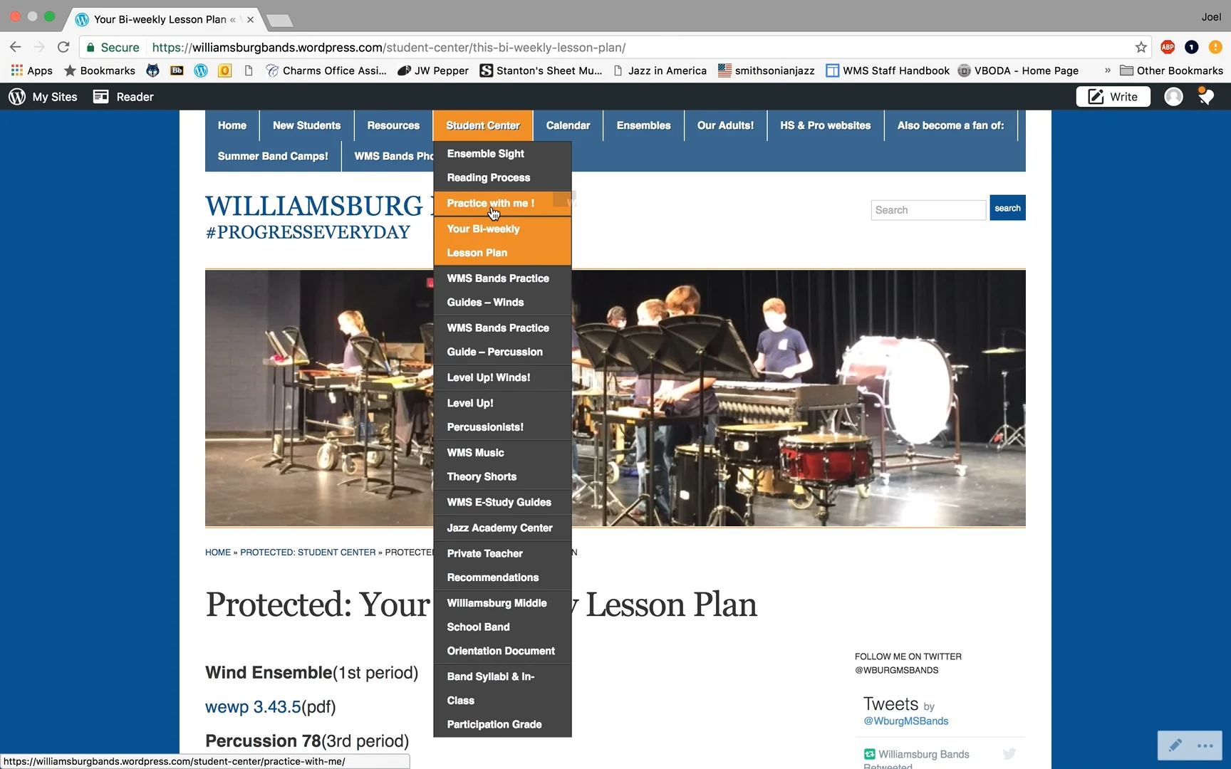 How to use your Weekly Lesson Plan on Vimeo