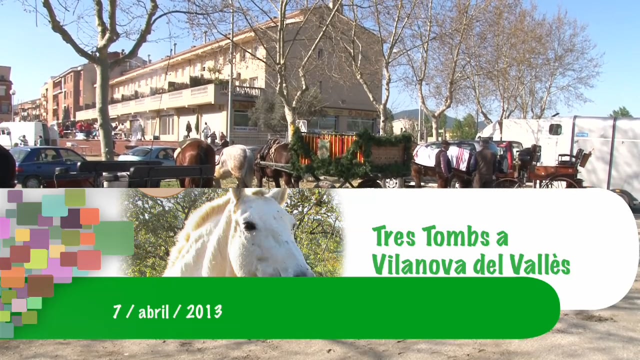 Tres tombs a Vilanova del Vallès 2013