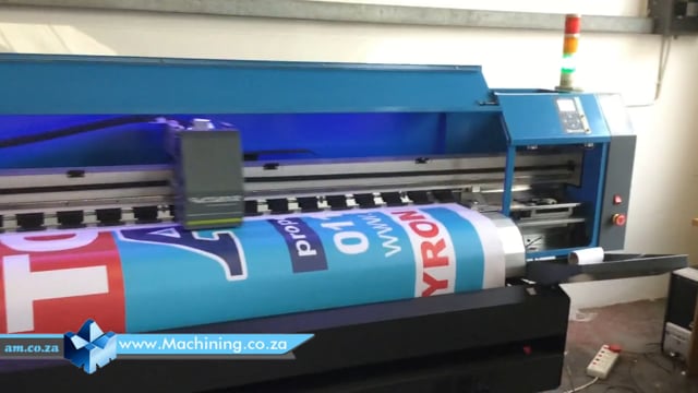 Machining Video: FastCOLOUR Large Format Printer Setup for Outdoor PVC Mounted Billboards, Flags and Banners Manufacturer