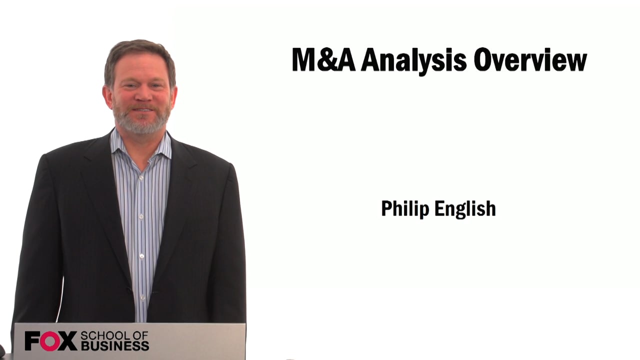 M&A Analysis Overview