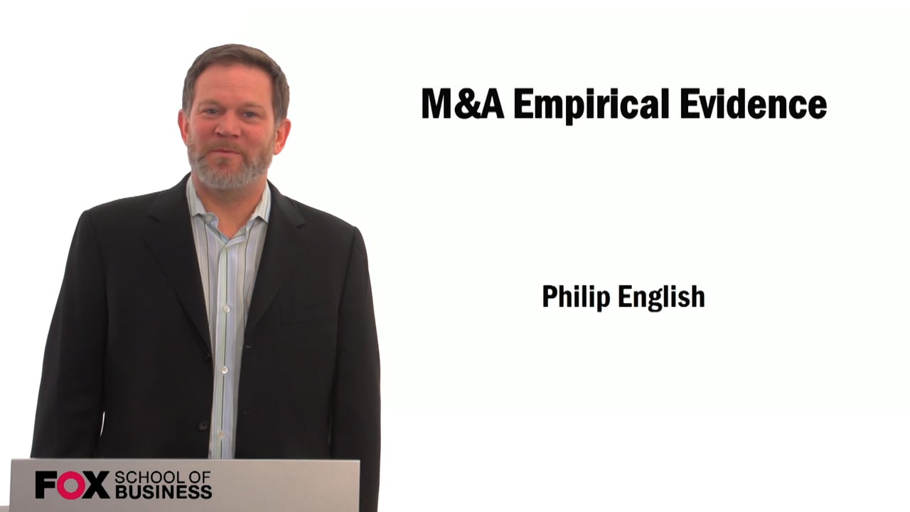 M&A Empirical Evidence