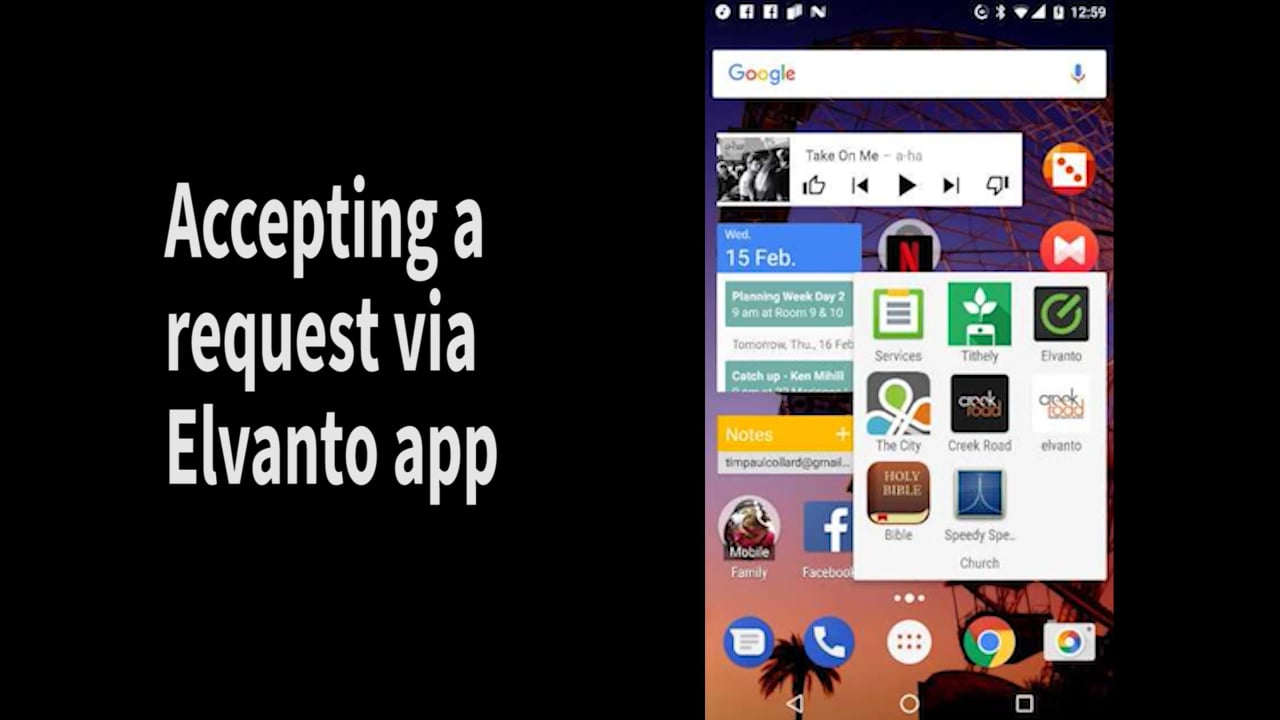 Accepting a Roster Request on your Phone or tablet on Vimeo