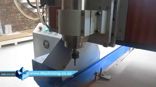 Machining Video: EasyRoute CNC Router Cutting Training, Z-Axis Zero Setting and Demo Cut and Area Clearance on 16mm Supawood