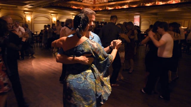 ABRAZO : Séquence issue de l'Installation vidéographiques immersives:  ¿Quiere bailar?  MIlonga_Rialto1