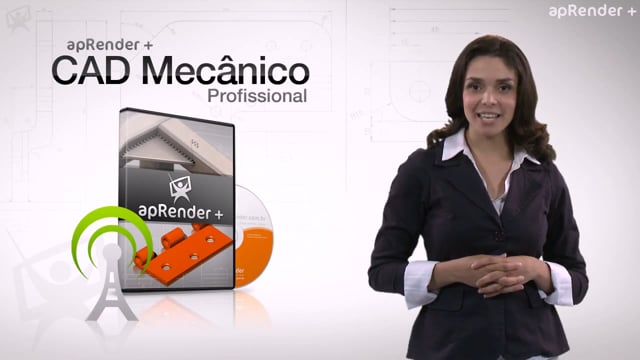 Pacote de Cursos apRender+ CAD Mecânico Profissional