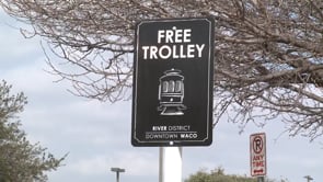 New Silo District Trolley Signs