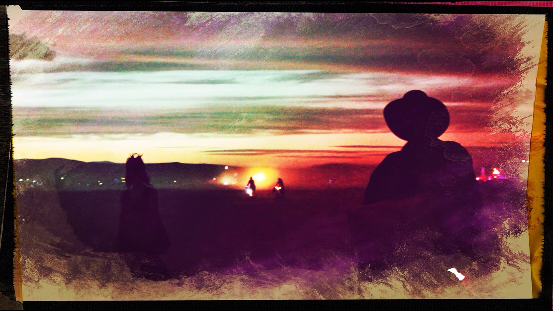 Santino Rice at Burning Man - Voices of Freedom