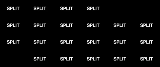 Split (2017) — Art of the Title