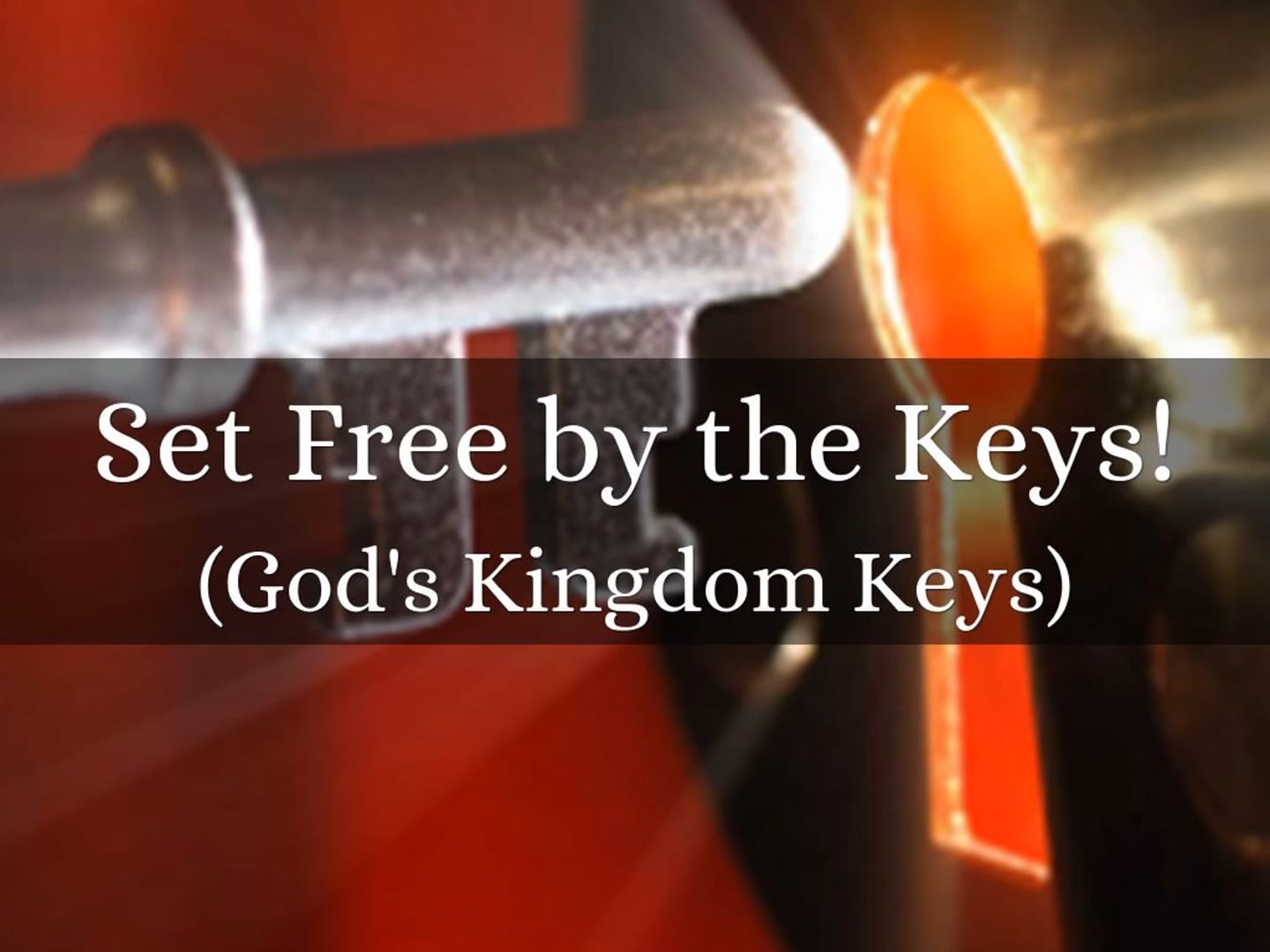 Set Free by the Keys! on Vimeo