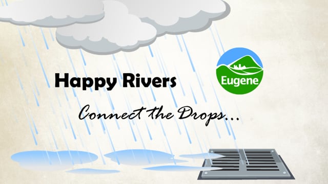 Happy Rivers, connect the drops