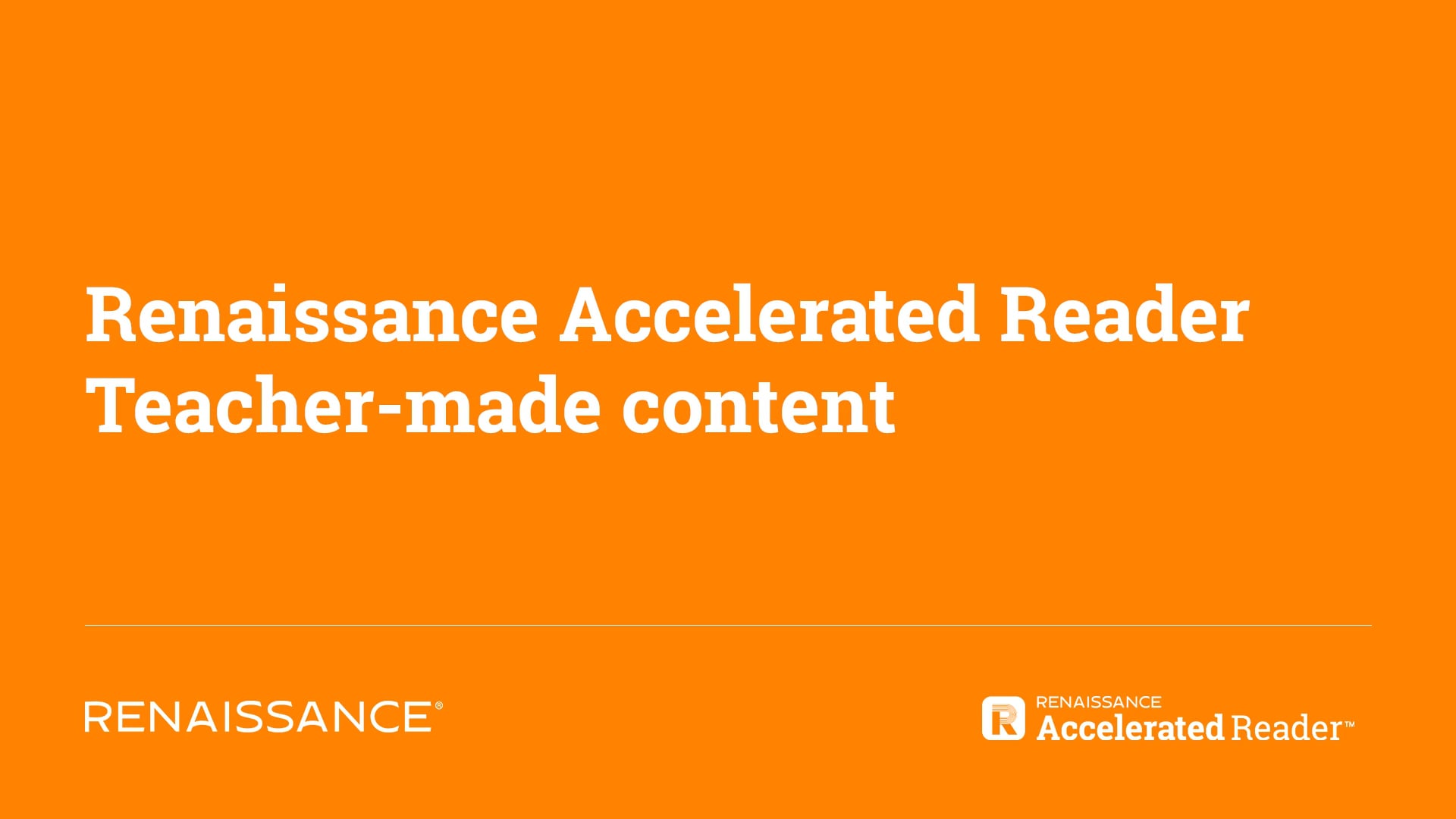 Create A Renaissance Accelerated Reader Book Quiz On Vimeo