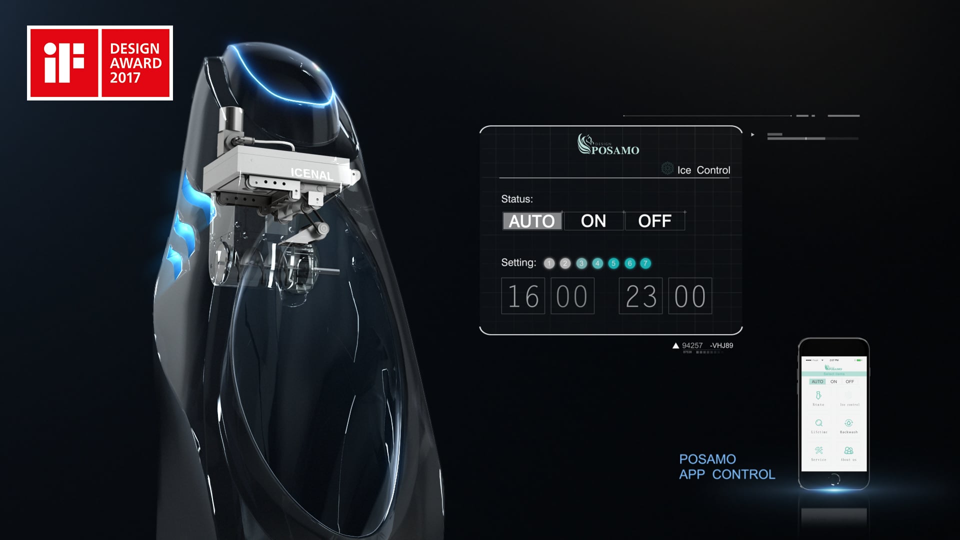 ICENAL 科技製冰小便斗