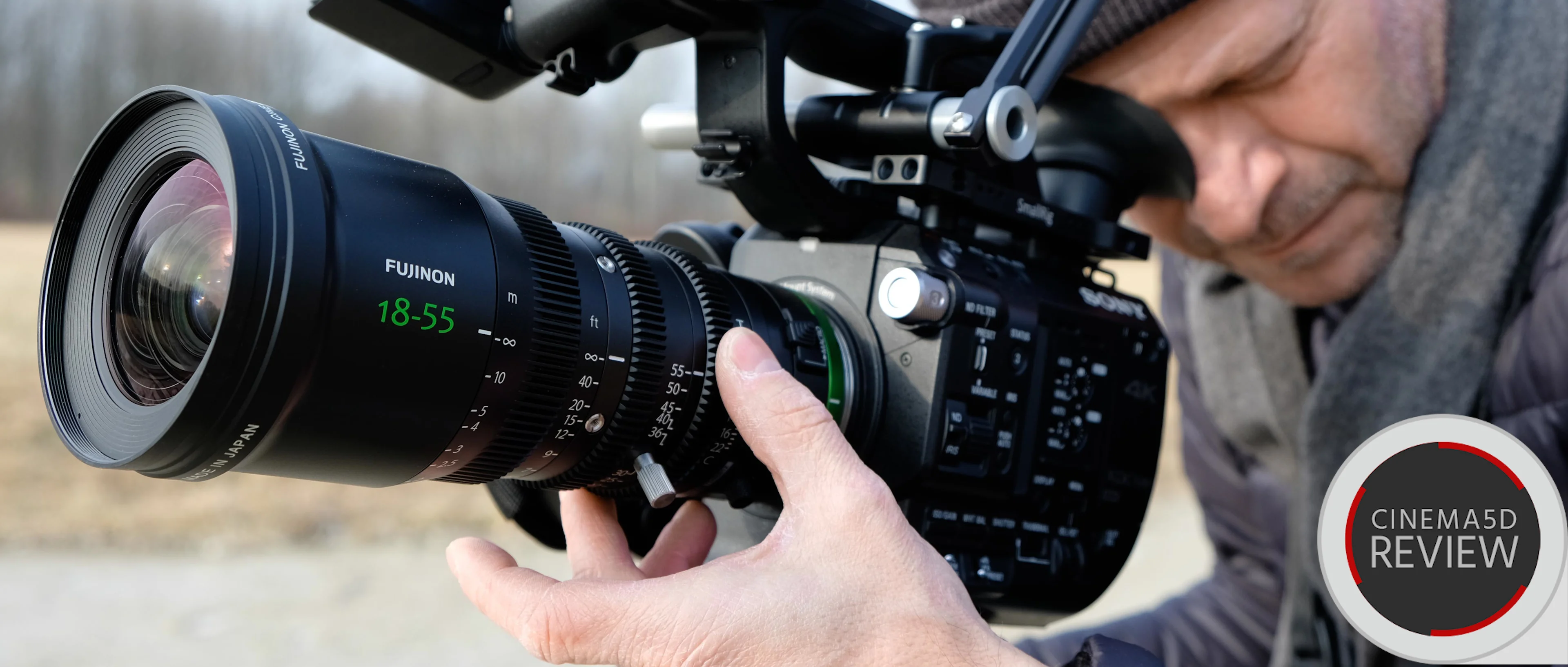 FUJINON MK18-55mm T2.9 E-Mount Cine Zoom Announced - Hands-on