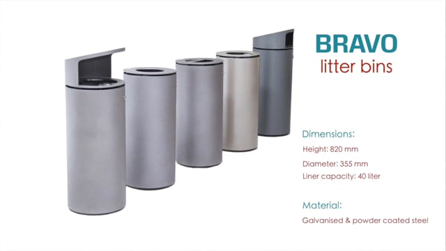 "BRAVO" - Litter Bins Collection