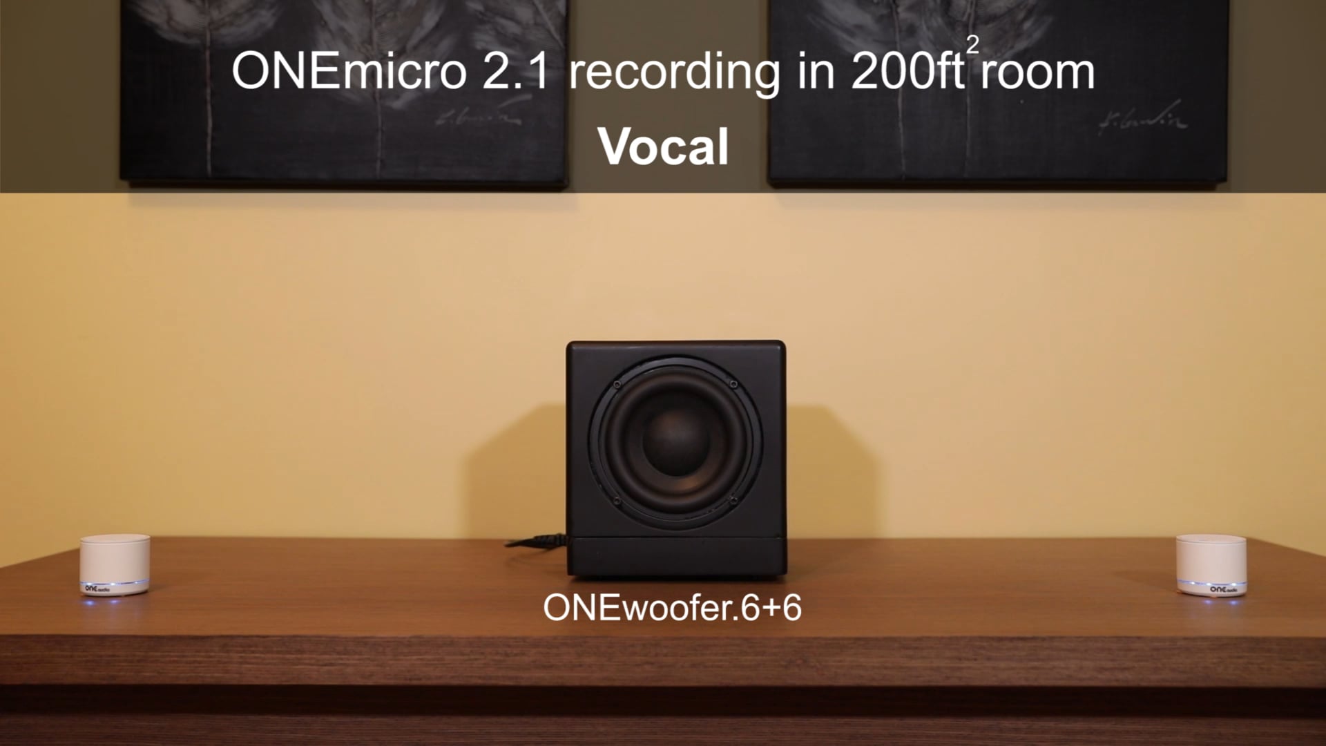 ONEmicro 2.1 recording- Vocal