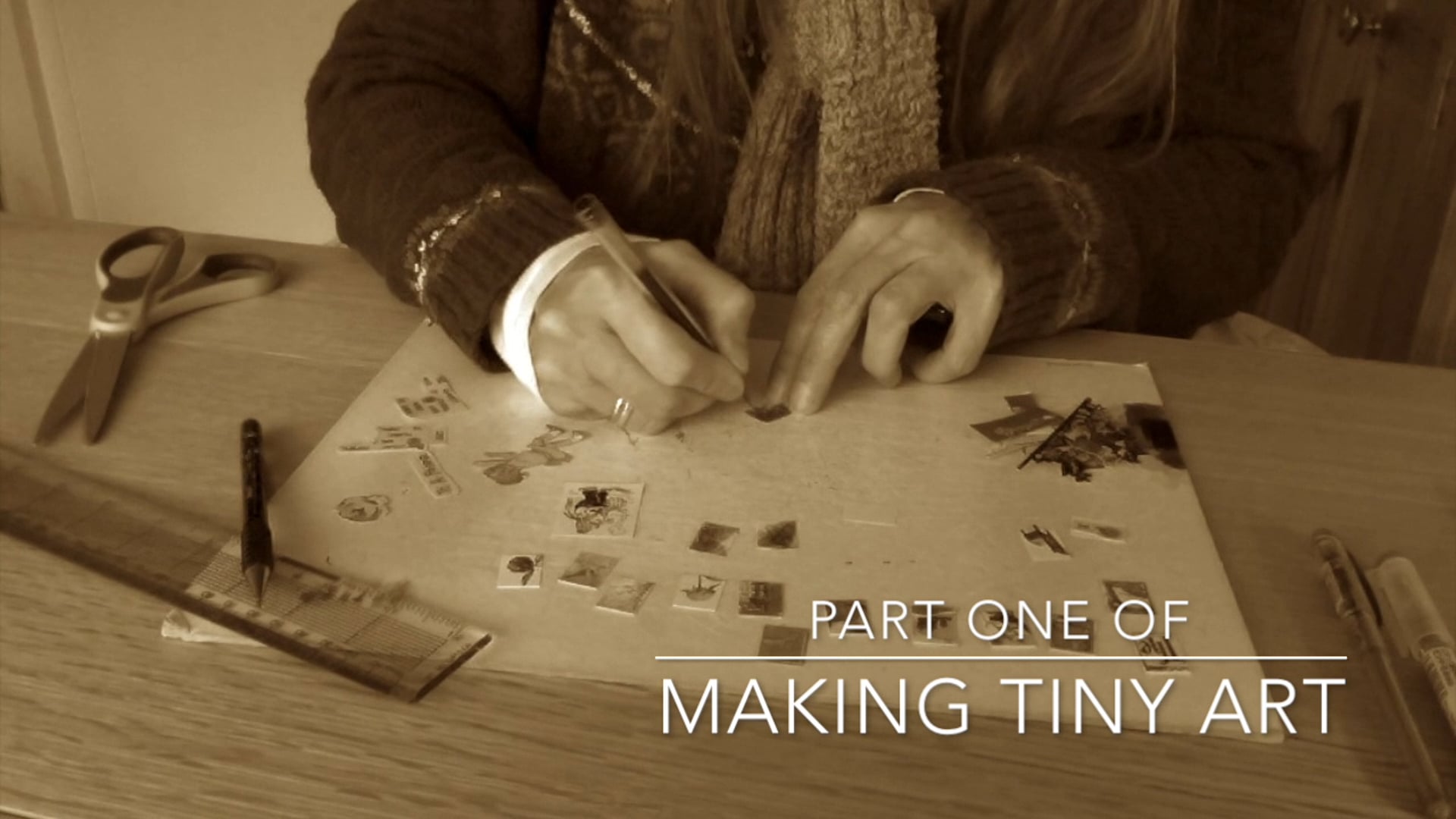 Making Miniature Artworks Part 1