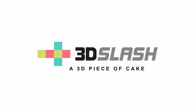 3D Slash - a 3D of cake