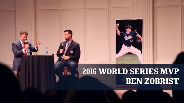 Ben Zobrist Wins 2016 World Series MVP Award