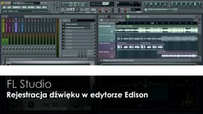 Rejestracja dźwięku w edytorze Edison