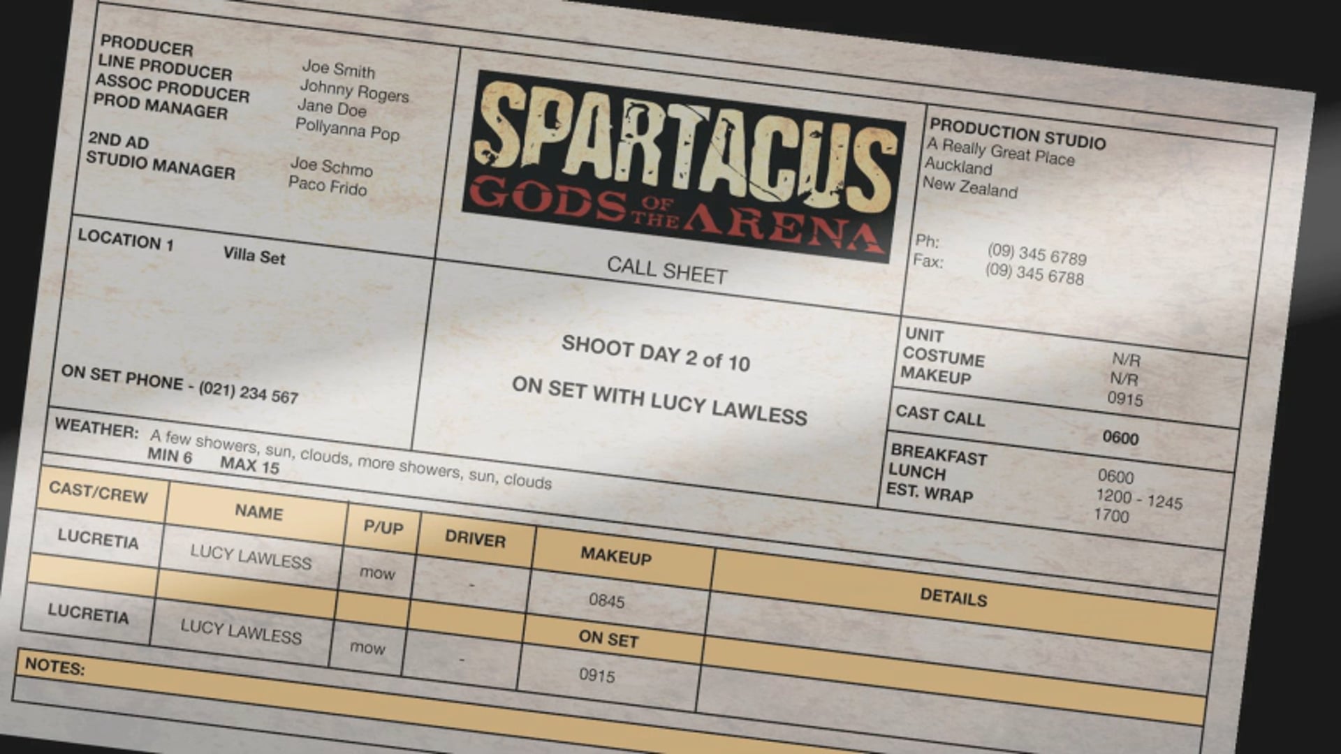 STARZ - Spartacus Gods of the Arena - Lucy Lawless